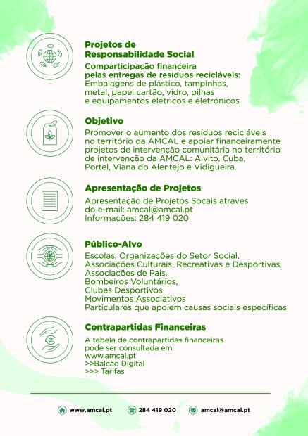 Conheça as condições para candidaturas aos Projetos de Responsabilidade Social no Alentejo Central