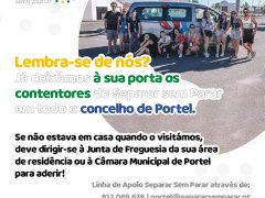 A Recolha Seletiva Porta-a-Porta Chegou a Portel!